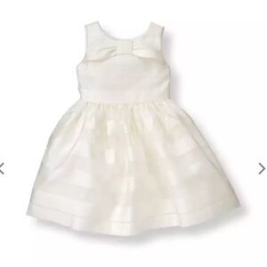 Janie and Jack Striped Organza Dress Size 3-6 months